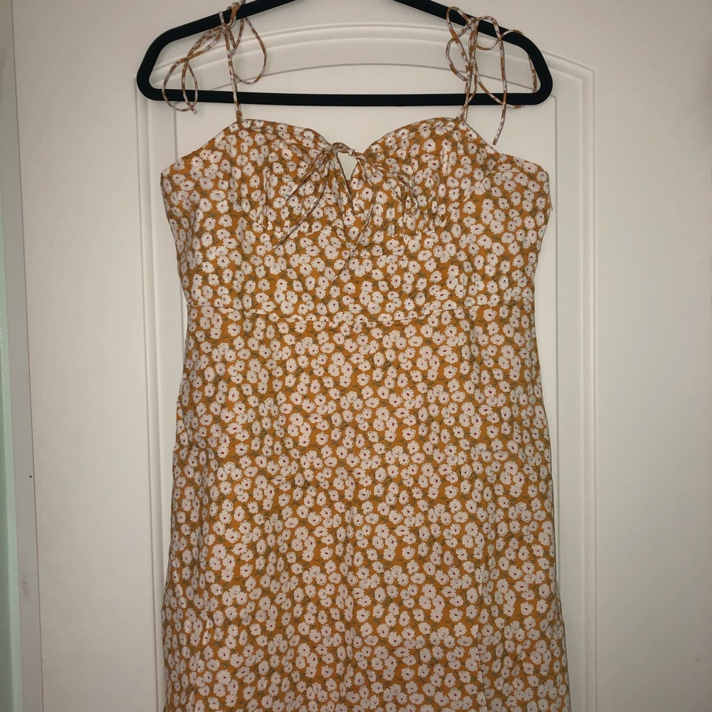 Princess Polly Rowi Mini Dress in Yellow